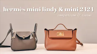 Download 愛馬仕兩款天菜包! Hermes Mini 2424 \u0026 Mini Lindy Bag Review 🍊 MP3