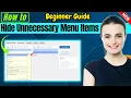 How to Hide Unnecessary Menu Items From WordPress Admin 2026 Full Guide