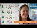 Free Worksheet Wednesday Ornament Fractions