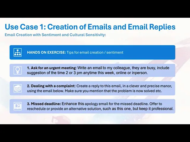 Thumbnail for Outlook における Copilot の活用例：感情・トーン・メールの強化