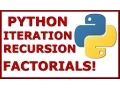 Iterative vs Recursive Factorial Functions in Python Basic Python Computing Concepts Tutorial