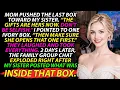 My Parents Gave All My Wedding Gifts to My Sister Then Called Me Selfish for Asking for Them Back