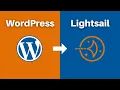 How to Make a Website on AWS Lightsail WordPress setup tutorial