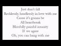 Lagu Robyn - Hang With Me (Lyrics)