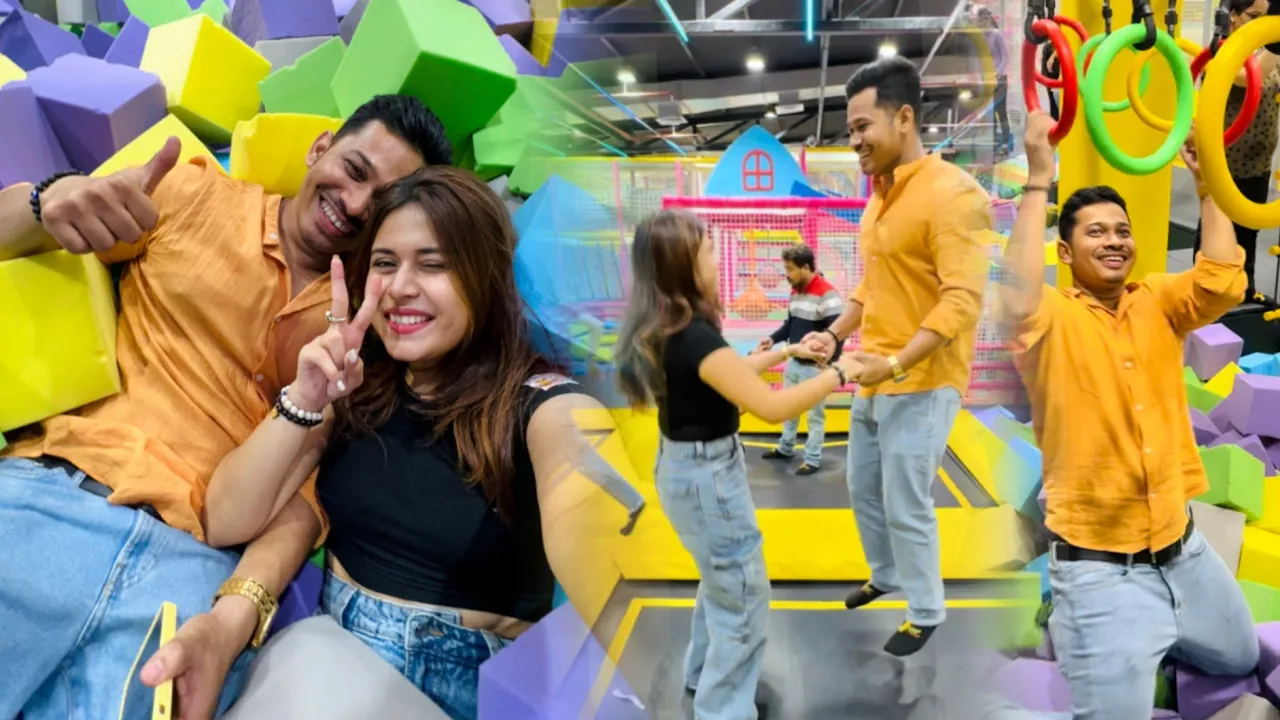 Kolkata's First Trampoline Park🤩 Funniest Experience Ever😂😅