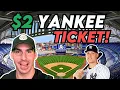 I BOUGHT A 2 YANKEE Ticket At Yankee Stadium
