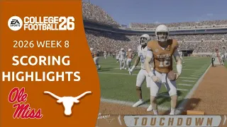 Ole Miss at Texas SUPERFRANCHISE HIGHLIGHTS 2026 Week 8 EA CFB 26 Coach Mode