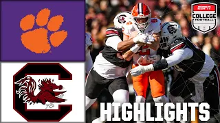 Palmetto Bowl Clemson Tigers vs South Carolina Gamecocks Full Game Highlights ESPN CFB