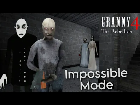 Download MP3 KABUR LEWAT BASEMENT!!  Granny 4: The Rebellion - Impossible Mode