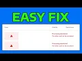 How To Fix YouTube Processing Abandoned The Could Not Be Processed Error