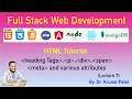 Full Stack Web Development - Lecture 7