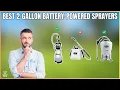 Best 2-Gallon Battery-Powered Sprayers in 2026 - Budget to Premium Options