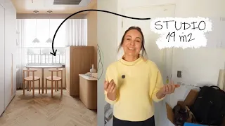 STUDIO MINIMALISTA obra em andamento