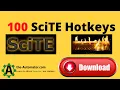 SciTE Hotkeys to print out and memorize
