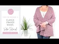 How to Crochet a Prayer Shawl - A Beautiful Easy Rectangle Crochet Shawl Pattern