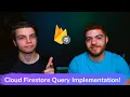 Firebase Cloud Firestore QUERY IMPLEMENTATION Angular Demo
