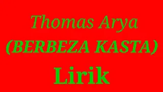Download Berbezaa karta lirik ( Thomas Arya ) MP3
