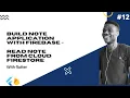 Flutter Build A Complete Note Application With Firebase - Fetch Display Note From Firestore