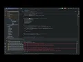 man explaining code on a barebones jetpack joyride lab project