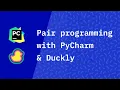 How to do pair programming with PyCharm and GitDuck