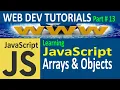 JavaScript Array Javascript objects in Urdu Hindi javascript for beginners WebDevTutorial 13