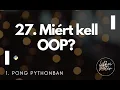 27 Miert kell OOP