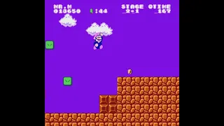 Salary Man Mario God Mode (Super Mario Bros. Hack)