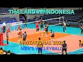 Thailand (Nat'l Team) vs. Indonesia (JBP), Invitationals 2025, Men's Volleyball, June 11, 2025
