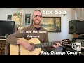Download Lagu It's Not The Same Anymore - Rex Orange County - Sax Solo Guitar Lesson MP3