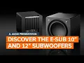 JL E-Sub e110 vs e112 Which Subwoofer is right for You