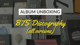 BTS FULL Discography Unboxing 2COOL4SKOOL through PROOF