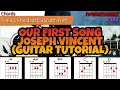 Joseph Vincent - Our First Song (Guitar Tutorial)