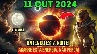 LEÕES DE SÍRIUS Atenção!⚠️LUA NOVA: Haverá um colapso massivo de energia🌑11 de outubro
