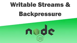 Node JS - Writable Streams Backpressure
