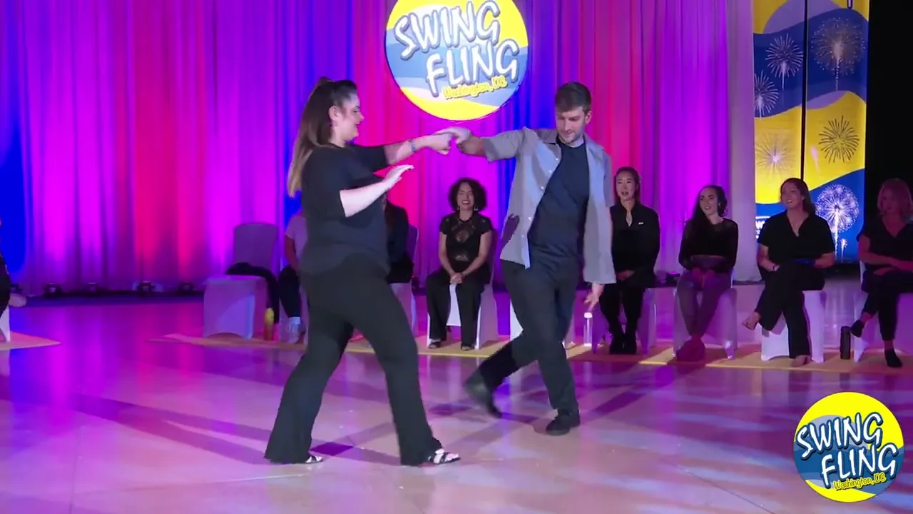 Swing Fling 2023 All Star Jack & Jill Kaiano Levine & Kristen Shaw