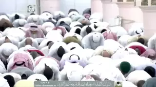 صلاة التراويح كامله من الحرم النبوي ليلة 2 رمضان 1437 للشيخين أحمد طالب وعبدالله البعيجان 