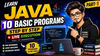 Part - 1 Java Basic Programs Interview Coding Programs
