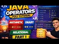 Master Java Operators Part 1 Beginner to Pro Arithmetic Unary Relational Operators