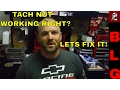 LS SWAP TACHOMETER PROBLEMS TACH NOT WORKING CORRECTLY