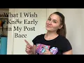 What I Wish I Knew Early In My Post Bacc