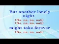 No More Lonely Nights - Paul McCartney (Lyrics Video)