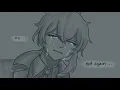 Diluc finally forgives Kaeya - but its the bad ending A Genshin Impact Animatic