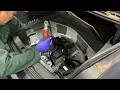 Replace the battery in Audi A6 C7 3 0T 2012 2018