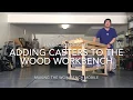 Casters for the Harbor Freight Workbench