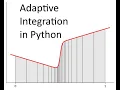 Adaptive Integration in Python - A Numerical Methods Lecture