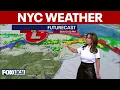 NYC weather Rain possible thunderstorms expected Sunday night
