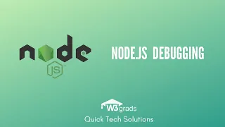 Node js Debugging Debugging in Node js Node js Tutorial Series