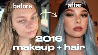 DO 2016 MAKEUP WITH ME… wig install, makeup, and lots of chatting