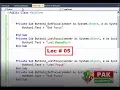 Focus in Vb net in