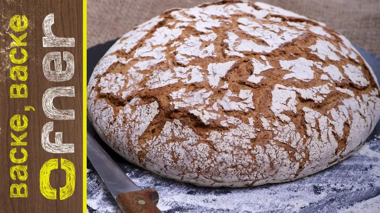Die Kunst ein Brot zu backen - ganz einfach mit Sauerteig. 